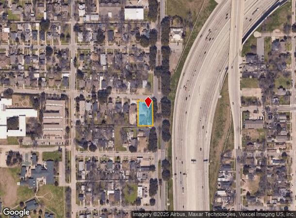 202 W Pembroke Ave, Dallas, TX Parcel Map