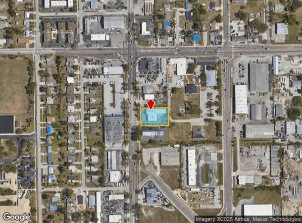  3045 Fowler St, Fort Myers, FL Parcel Map