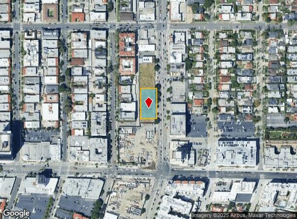  637 S La Brea Ave, Los Angeles, CA Parcel Map