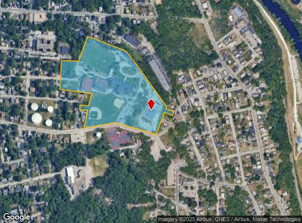  800 Logee St, Woonsocket, RI Parcel Map