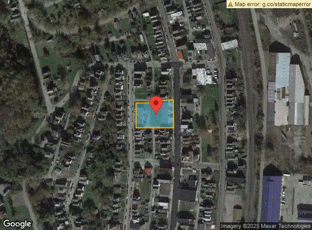  950 Thompson Ave, Donora, PA Parcel Map