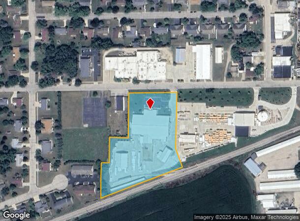 203 W Centralia St, Elkhorn, WI Parcel Map