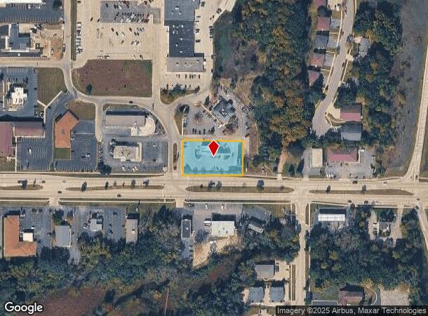  2356 W Washington St, West Bend, WI Parcel Map