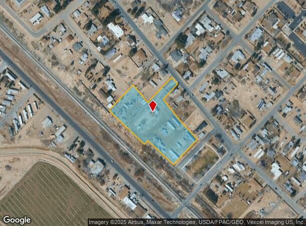  1012 Ne Camp St, Fabens, TX Parcel Map