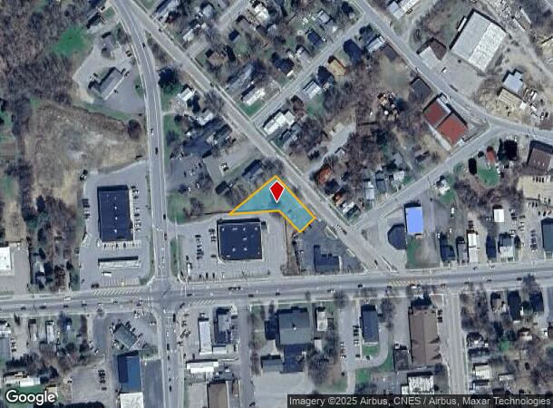 26 Fort Covington St, Malone, NY Parcel Map