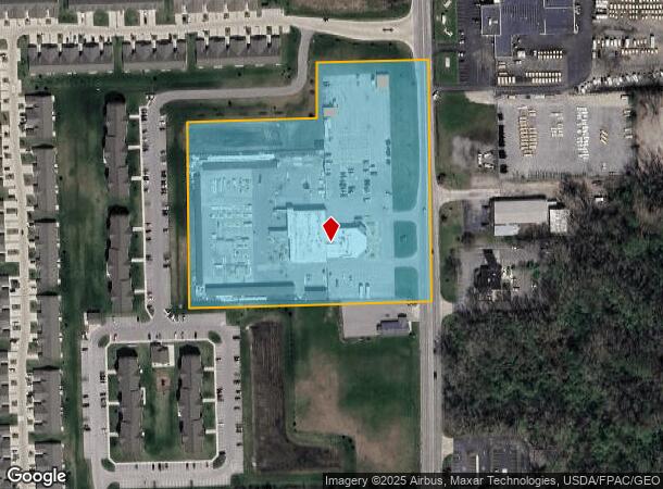  7555 Lewis Ave, Temperance, MI Parcel Map