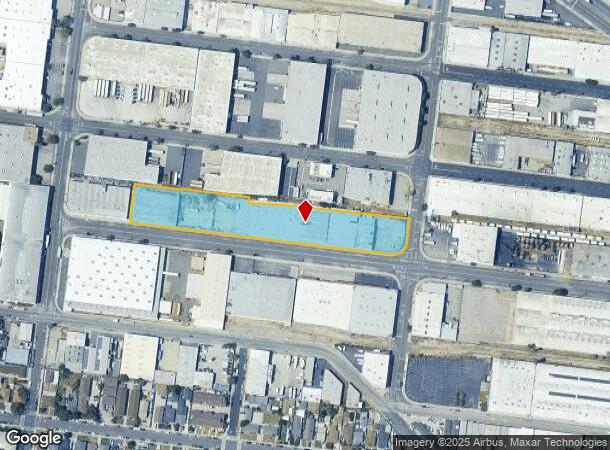  4537 E 50Th St, Los Angeles, CA Parcel Map