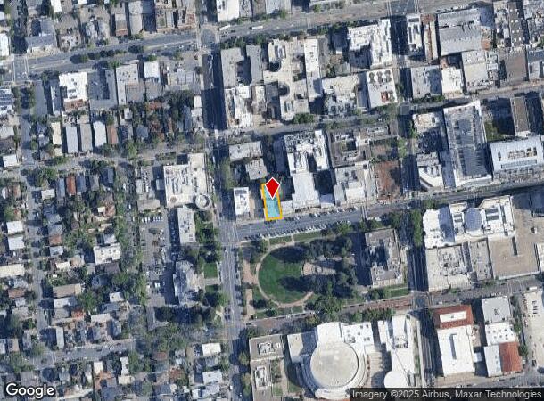  1907 Center St, Berkeley, CA Parcel Map