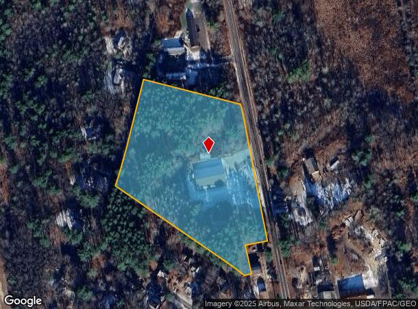  222 Gray Rd, Cumberland Center, ME Parcel Map