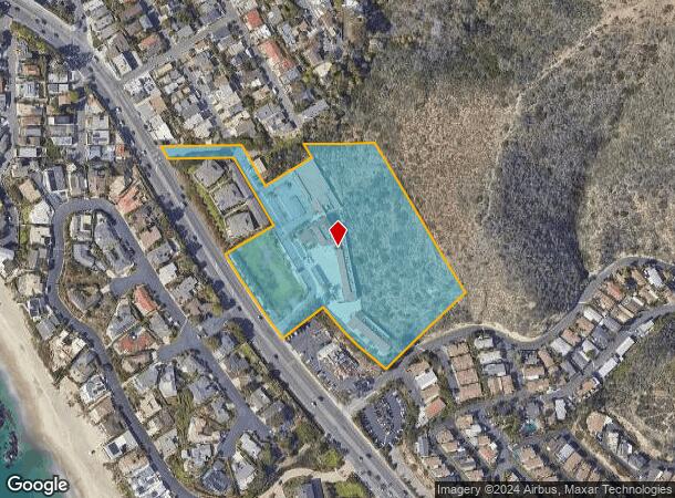  30516 Coast Hwy, Laguna Beach, CA Parcel Map