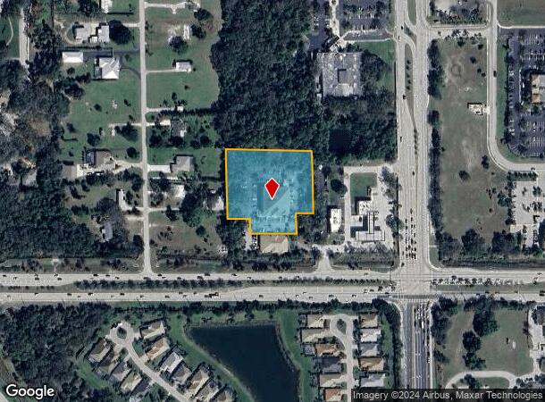  9911 Corkscrew Rd, Estero, FL Parcel Map