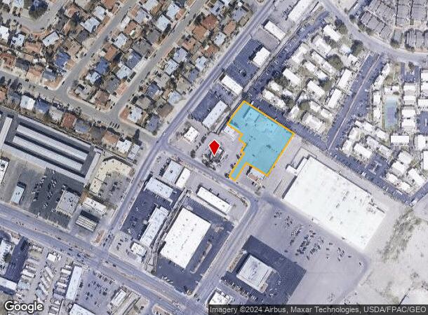  6151 Dew Dr, El Paso, TX Parcel Map