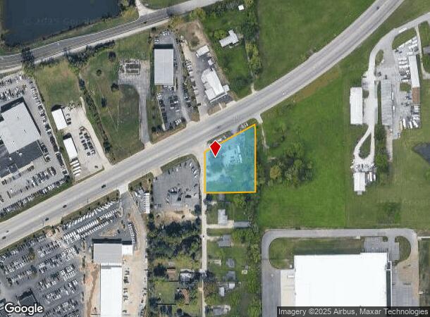  2907 E Main St, Plainfield, IN Parcel Map