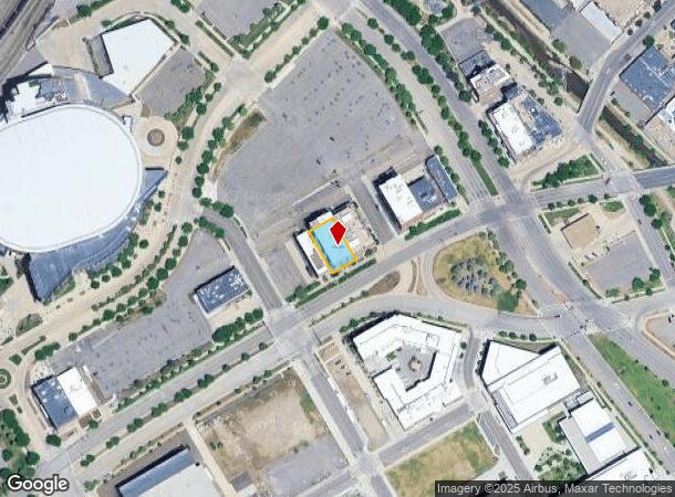  1127 Auraria Pky, Denver, CO Parcel Map