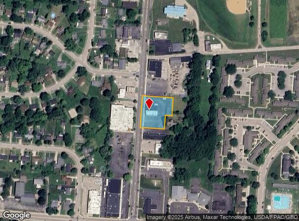 416 N Main St, New Carlisle, OH Parcel Map