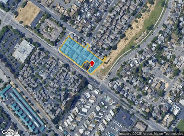 100 Hansen Way, Petaluma, CA Parcel Map