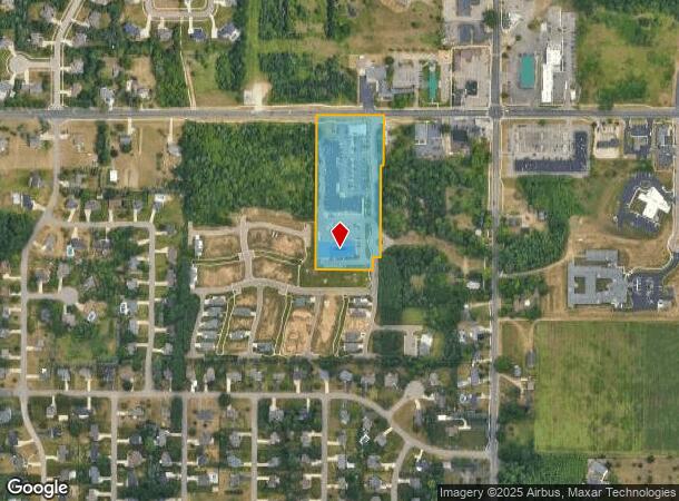  8136 Shooting Star Ln, Kalamazoo, MI Parcel Map