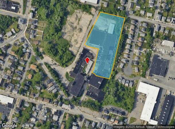 110 Chace St, Fall River, MA Parcel Map