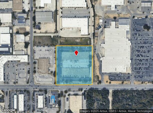 5563 De Zavala Rd, San Antonio, TX Parcel Map