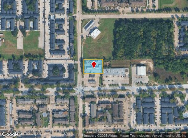  17510 Wayforest Dr, Houston, TX Parcel Map