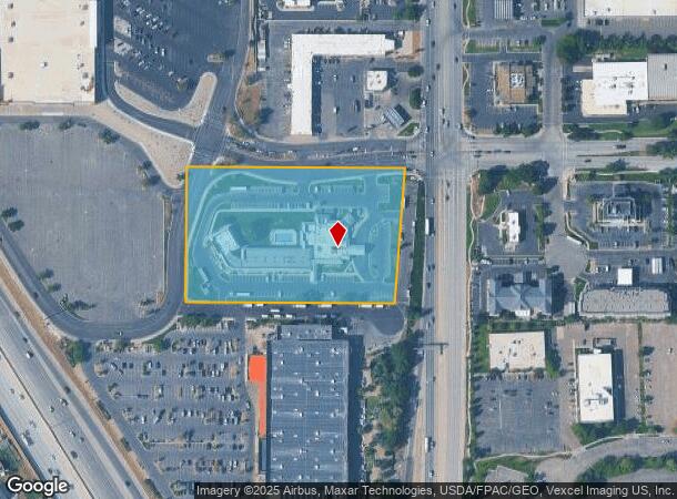 1460 S University Ave, Provo, UT Parcel Map