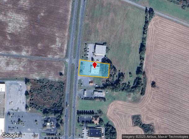 3527 Lankford Hwy, Exmore, VA Parcel Map