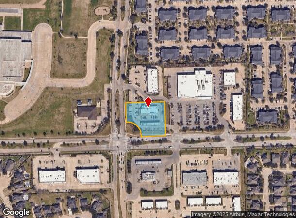 12705 Broadway St, Pearland, TX Parcel Map