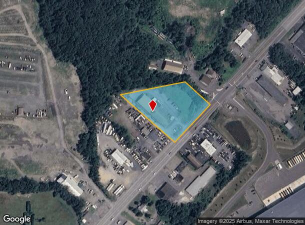  746 S Church St, Hazleton, PA Parcel Map