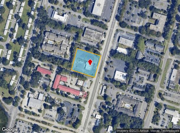  6705 Abercorn St, Savannah, GA Parcel Map
