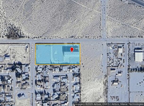  4191 E Dandelion St, Pahrump, NV Parcel Map