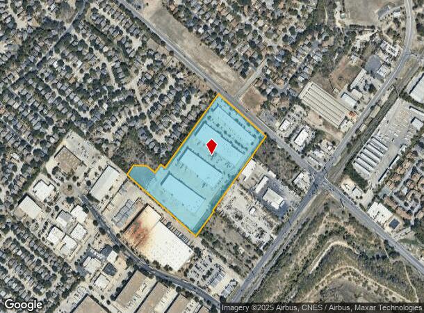  3660 Thousand Oaks Dr, San Antonio, TX Parcel Map