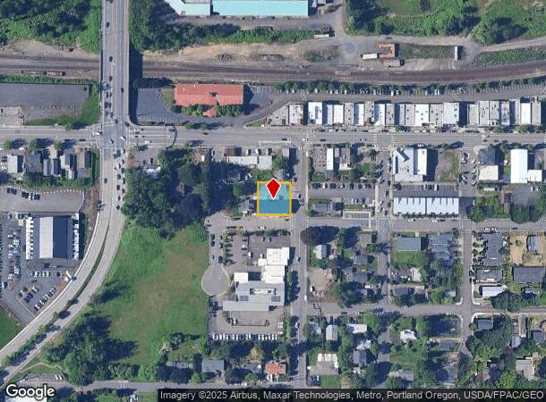 105 Sw 2Nd St, Troutdale, OR Parcel Map