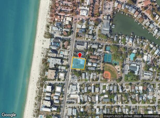  1511 Gulf Blvd, Indian Rocks Beach, FL Parcel Map