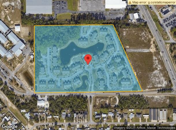  7120 Patronis Dr, Panama City, FL Parcel Map