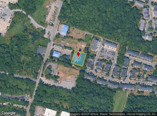  7807 Cinder Bed Rd, Lorton, VA Parcel Map