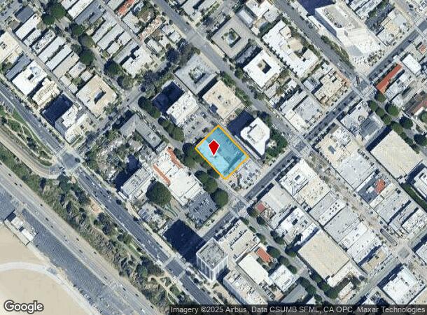  1137 2Nd St, Santa Monica, CA Parcel Map