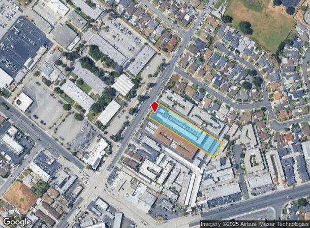  11500 Colima Rd, Whittier, CA Parcel Map