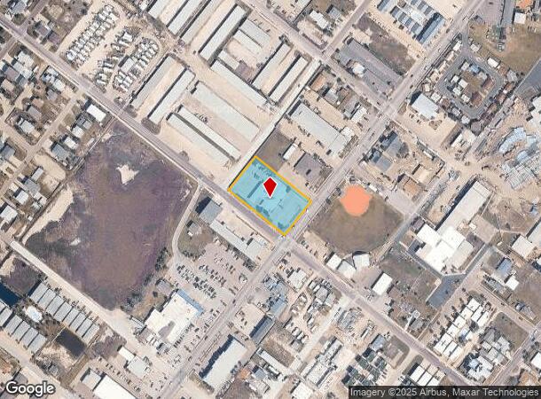 216 S Alister St, Port Aransas, TX Parcel Map