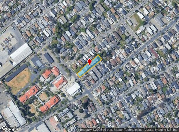 8024 Rudsdale St, Oakland, CA Parcel Map