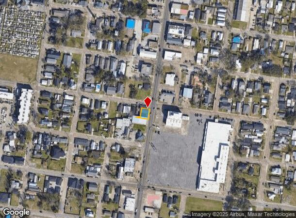 800 Barrow St, Houma, LA Parcel Map