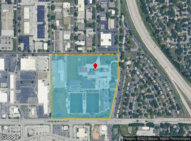  9300 Nieman Rd, Overland Park, KS Parcel Map