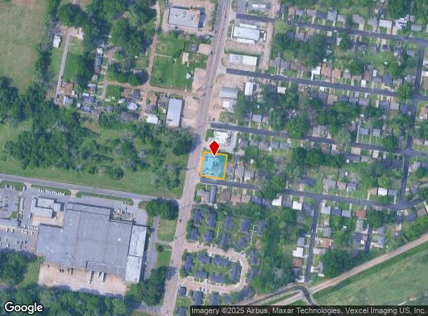  1200 Moss St, Lafayette, LA Parcel Map