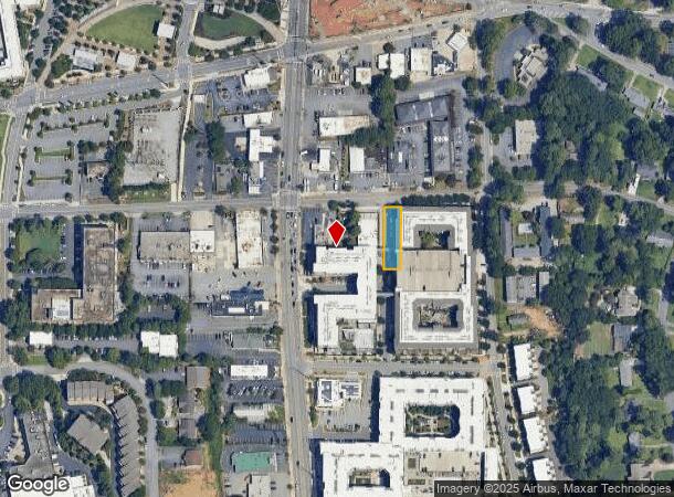  6125 Roswell Rd, Atlanta, GA Parcel Map