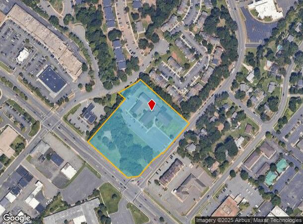  8712 Plantation Ln, Manassas, VA Parcel Map