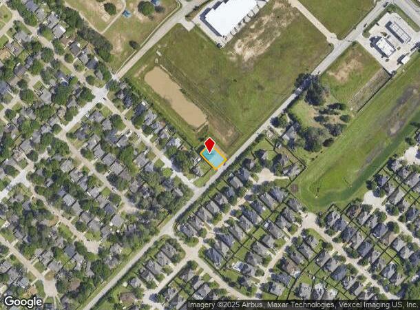 8134 Dowdell Rd, Tomball, TX Parcel Map