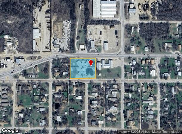  1405 W Commerce St, Eastland, TX Parcel Map