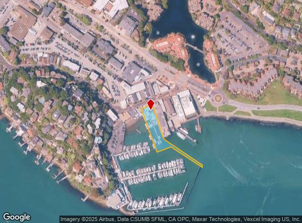 27 Main St, Belvedere Tiburon, CA Parcel Map