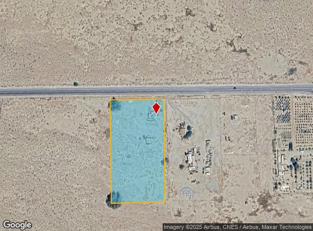  1225 Palm Canyon Dr, Borrego Springs, CA Parcel Map