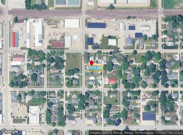 1325 8Th St, Nevada, IA Parcel Map