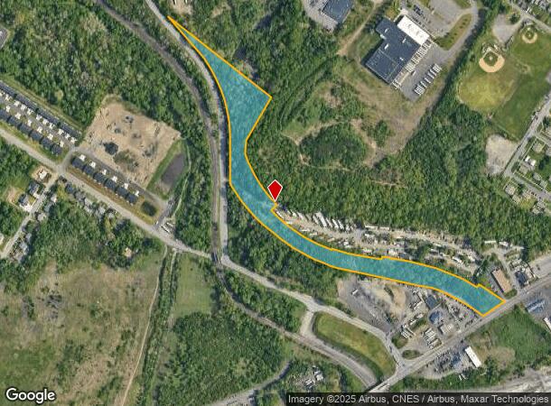 N Main St, Taylor, PA Parcel Map